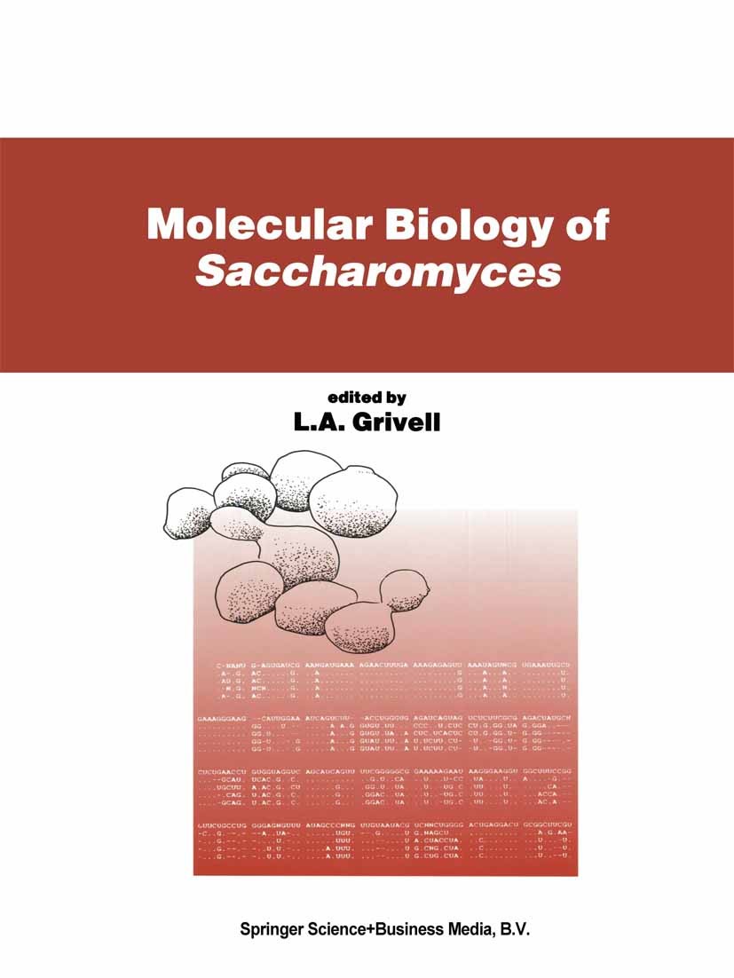 Titlebook: Molecular Biology of Saccharomyces; L. A. Grivell Book 1992 Springer Science+Business Media Dordrecht 1992 biology.molecular biology.prote Titlebook: Molecular Biology of Saccharomyces; L. A. Grivell Book 1992 Springer Science+Business Media Dordrecht 1992 biology.molecular biology.prote