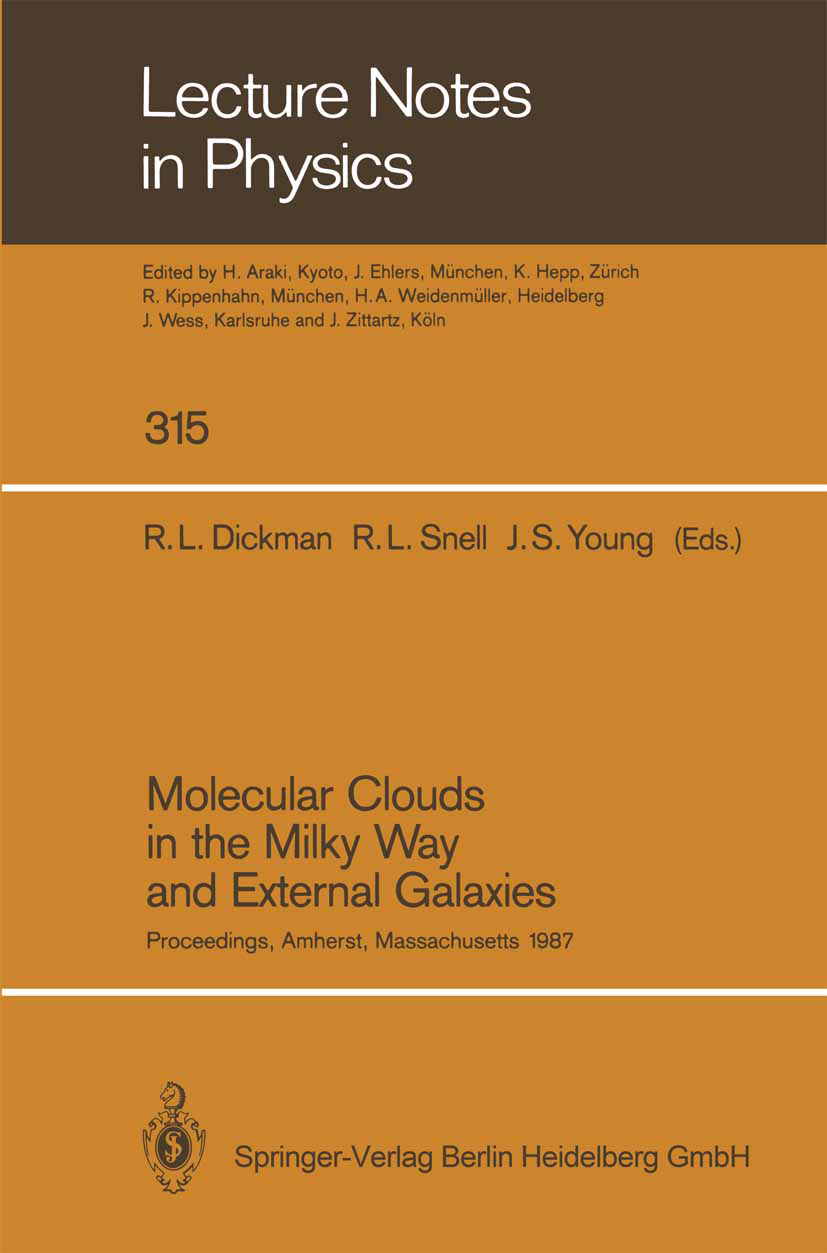 Titlebook: Molecular Clouds in the Milky Way and External Galaxies; Proceedings of a Sym Robert L. Dickman,Ronald L. Snell,Judith S. Young Conference Titlebook: Molecular Clouds in the Milky Way and External Galaxies; Proceedings of a Sym Robert L. Dickman,Ronald L. Snell,Judith S. Young Conference
