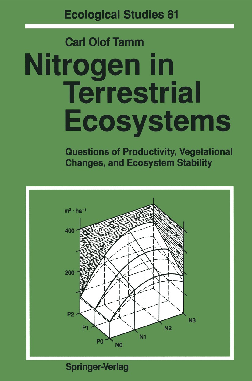 Titlebook: Nitrogen in Terrestrial Ecosystems; Questions of Product Carl Olof Tamm Book 1991 Springer-Verlag Berlin Heidelberg 1991 Landbewirtschaftun Titlebook: Nitrogen in Terrestrial Ecosystems; Questions of Product Carl Olof Tamm Book 1991 Springer-Verlag Berlin Heidelberg 1991 Landbewirtschaftun