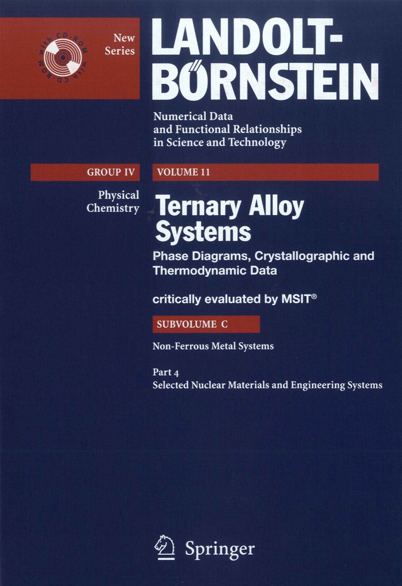 Titlebook: Selected Nuclear Materials and Engineering Systems; G. Effenberg,S. Ilyenko Book 20071st edition Springer-Verlag Berlin Heidelberg 2007 cr Titlebook: Selected Nuclear Materials and Engineering Systems; G. Effenberg,S. Ilyenko Book 20071st edition Springer-Verlag Berlin Heidelberg 2007 cr