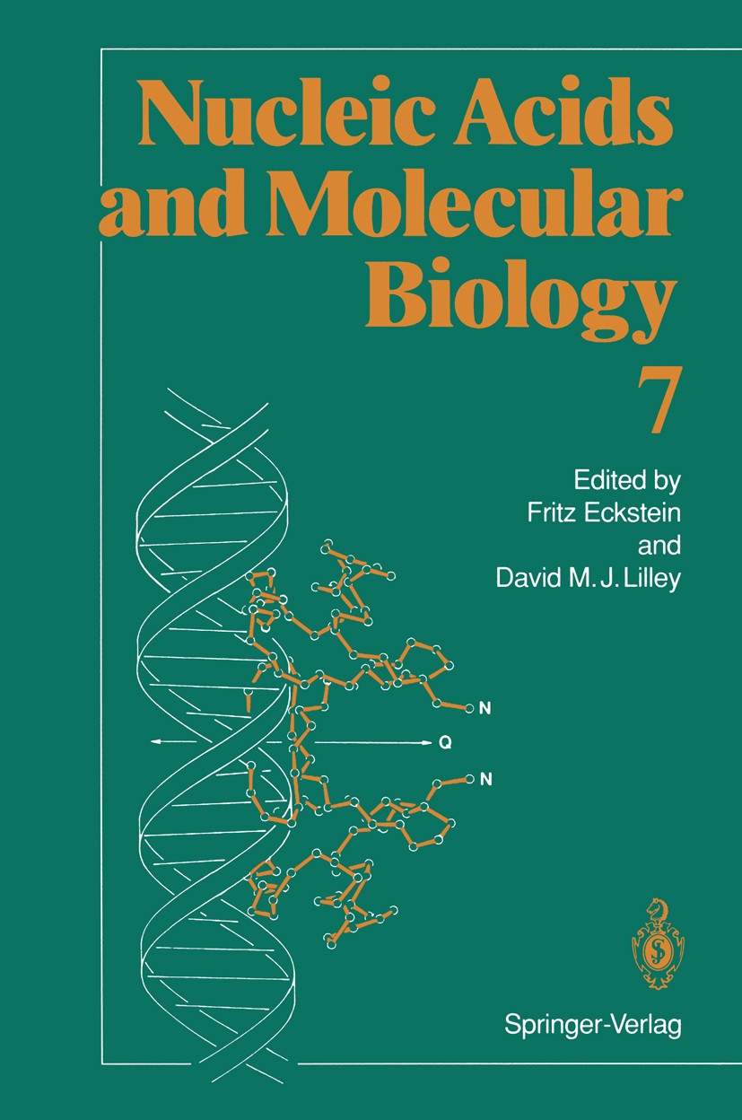 Titlebook: Nucleic Acids and Molecular Biology; Fritz Eckstein,David M. J. Lilley Book 1993 Springer-Verlag Berlin Heidelberg 1993 DNA-Protein-Wechse Titlebook: Nucleic Acids and Molecular Biology; Fritz Eckstein,David M. J. Lilley Book 1993 Springer-Verlag Berlin Heidelberg 1993 DNA-Protein-Wechse