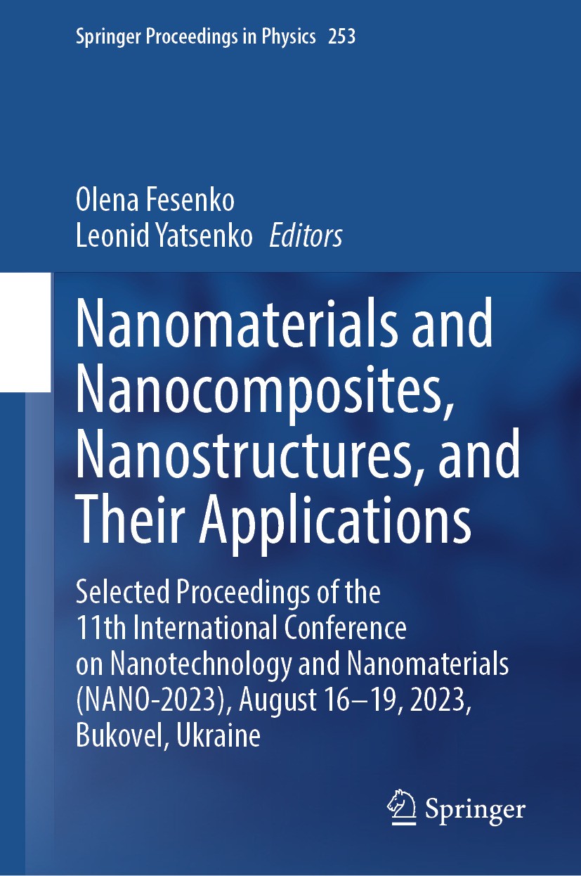 Titlebook: Nanomaterials and Nanocomposites, Nanostructures, and Their Applications; Selected Proceedings Olena Fesenko,Leonid Yatsenko Conference pro Titlebook: Nanomaterials and Nanocomposites, Nanostructures, and Their Applications; Selected Proceedings Olena Fesenko,Leonid Yatsenko Conference pro