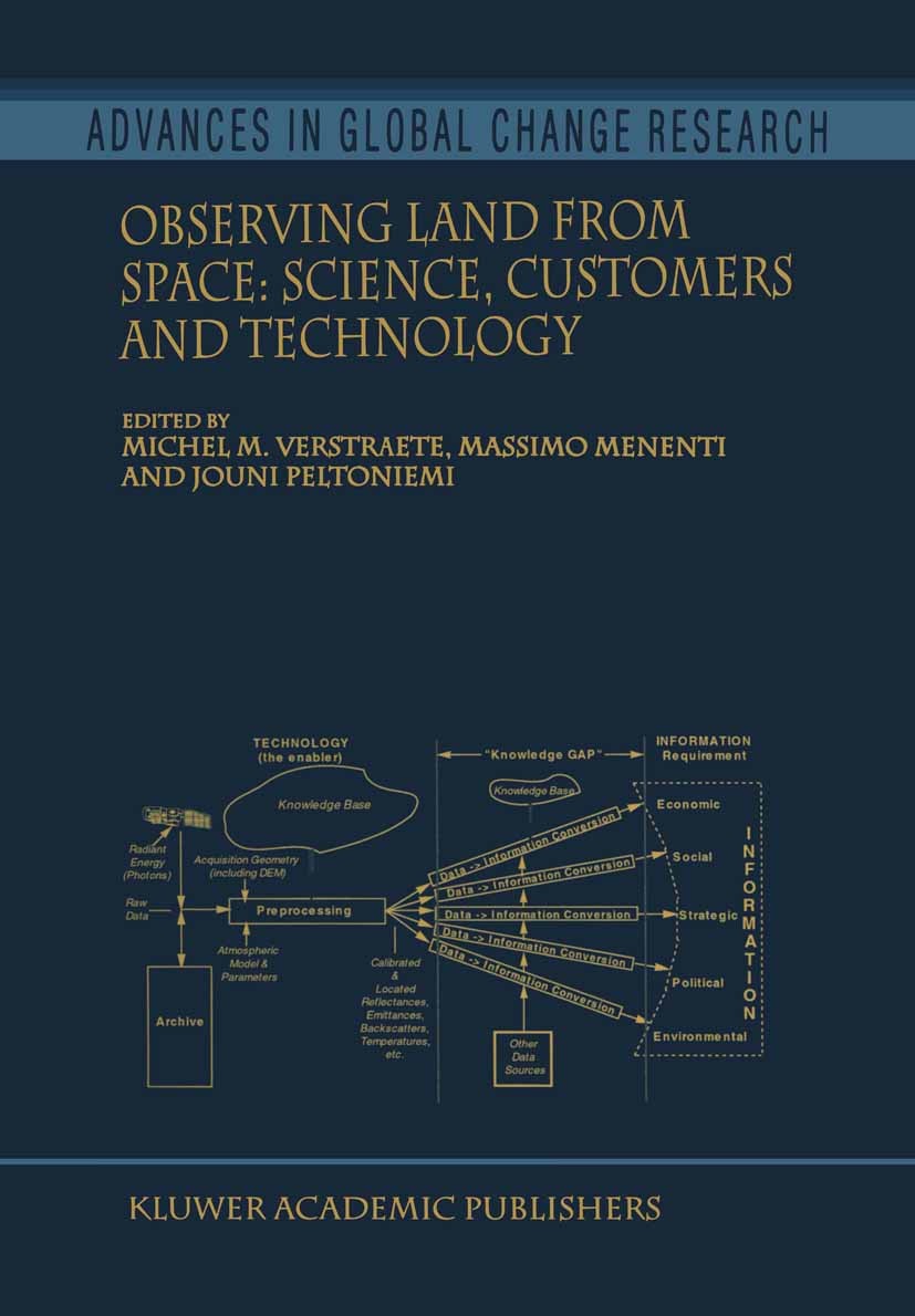 Titlebook: Observing Land from Space; Science, Customers a Michel M. Verstraete,Massimo Menenti,Jouni Peltoni Book 2000 Springer Science+Business Medi Titlebook: Observing Land from Space; Science, Customers a Michel M. Verstraete,Massimo Menenti,Jouni Peltoni Book 2000 Springer Science+Business Medi