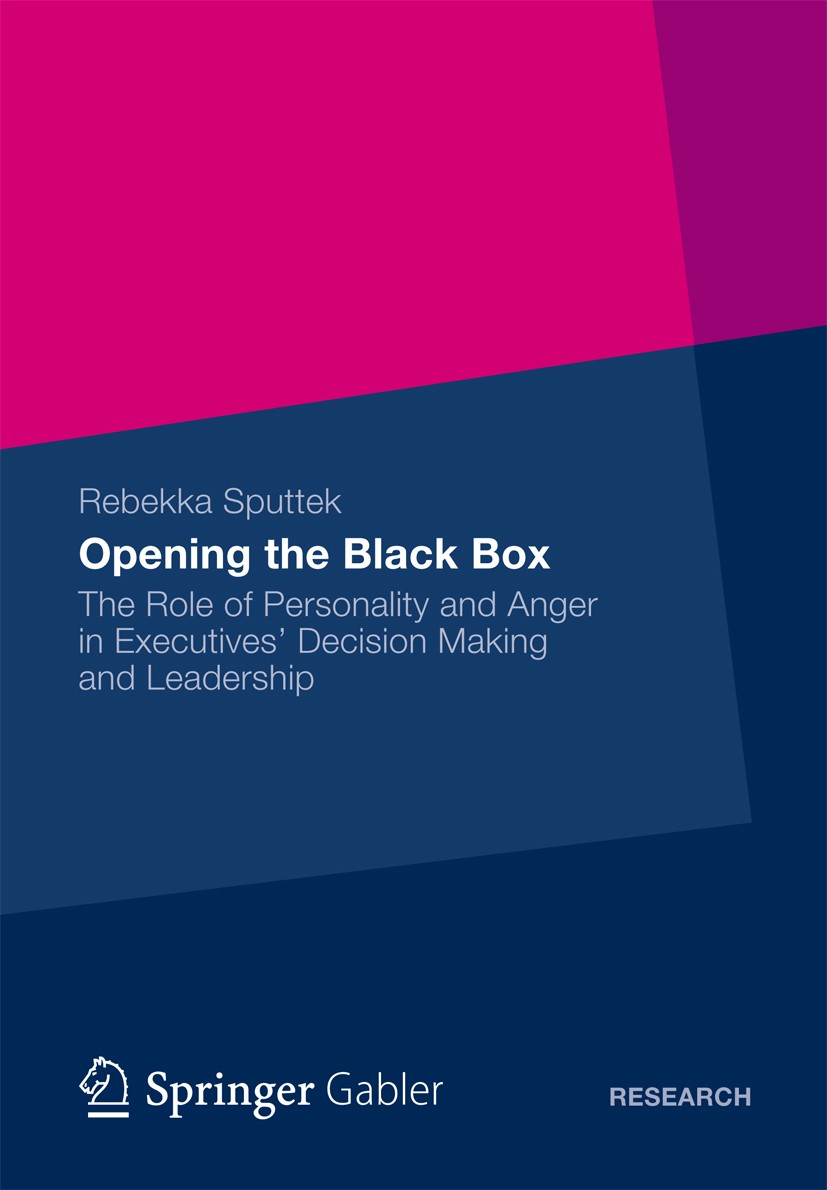 Titlebook: Opening the Black Box; The Role of Personal Rebekka Sputtek Book 2012 Gabler Verlag | Springer Fachmedien Wiesbaden GmbH 2012 Titlebook: Opening the Black Box; The Role of Personal Rebekka Sputtek Book 2012 Gabler Verlag | Springer Fachmedien Wiesbaden GmbH 2012