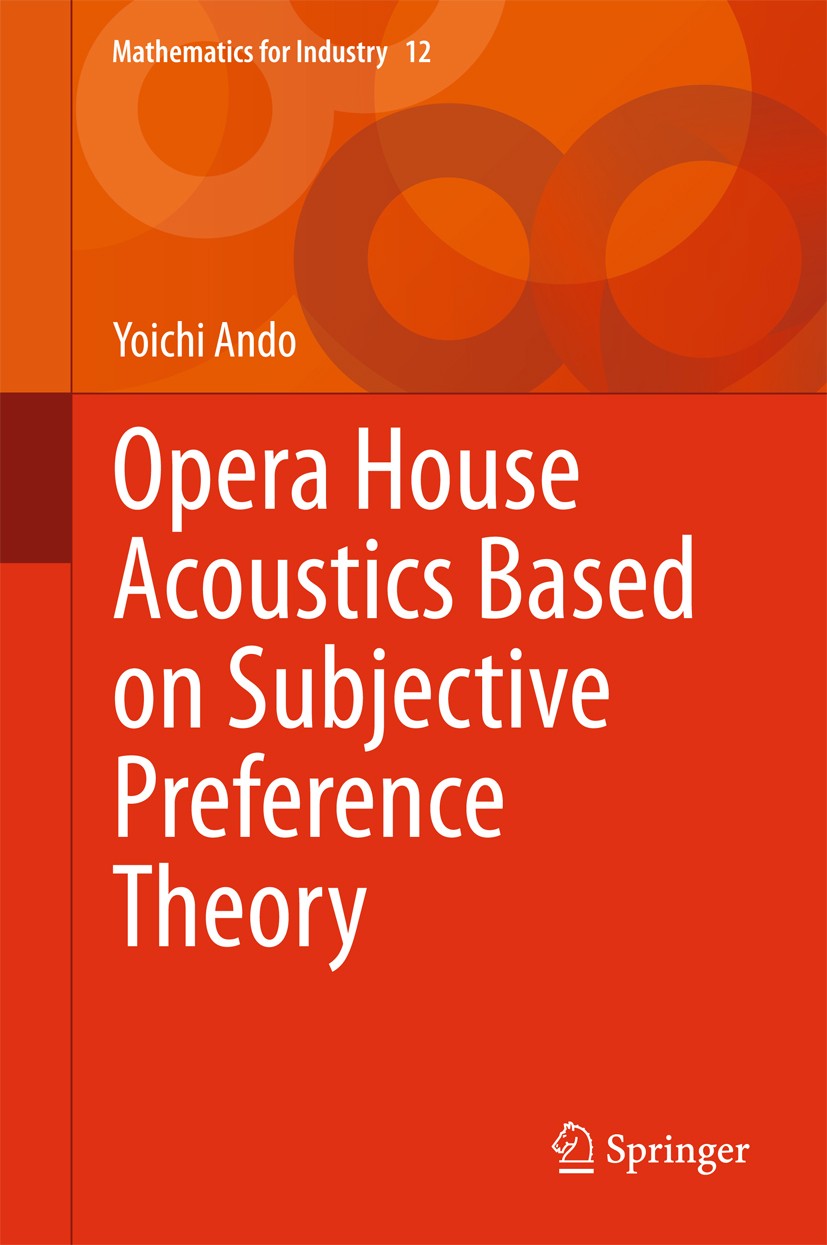 Titlebook: Opera House Acoustics Based on Subjective Preference Theory; Yoichi Ando Book 2015 The Editor(s) (if applicable) and The Author(s), under Titlebook: Opera House Acoustics Based on Subjective Preference Theory; Yoichi Ando Book 2015 The Editor(s) (if applicable) and The Author(s), under