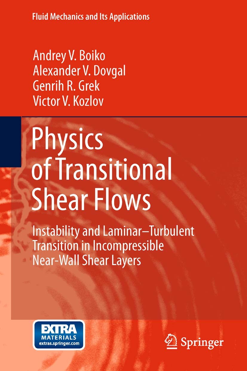Titlebook: Physics of Transitional Shear Flows; Instability and Lami Andrey V. Boiko,Alexander V. Dovgal,Victor V. Kozl Book 2012 Springer Science+Bus Titlebook: Physics of Transitional Shear Flows; Instability and Lami Andrey V. Boiko,Alexander V. Dovgal,Victor V. Kozl Book 2012 Springer Science+Bus