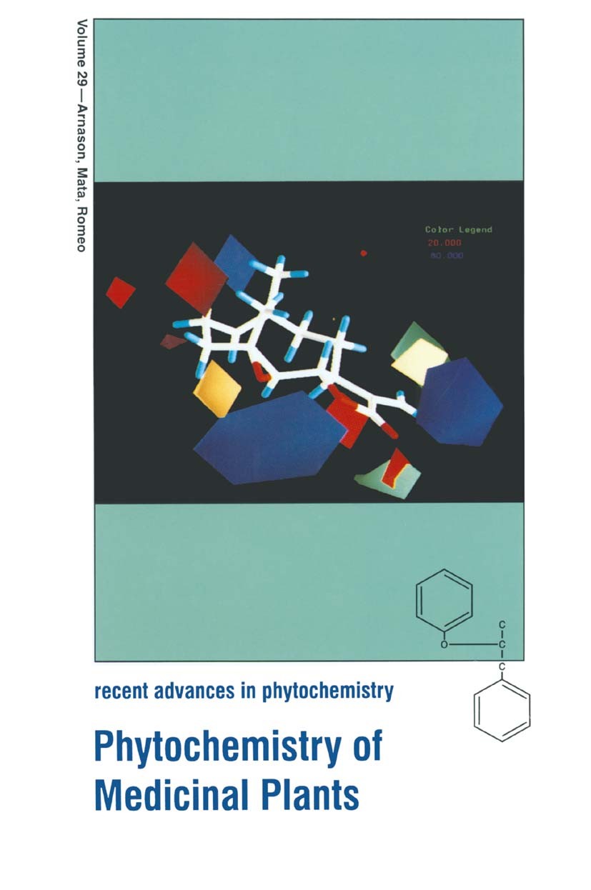 Titlebook: Phytochemistry of Medicinal Plants; John T. Arnason,Rachel Mata,John T. Romeo Book 1995 Springer Science+Business Media New York 1995 Terp Titlebook: Phytochemistry of Medicinal Plants; John T. Arnason,Rachel Mata,John T. Romeo Book 1995 Springer Science+Business Media New York 1995 Terp