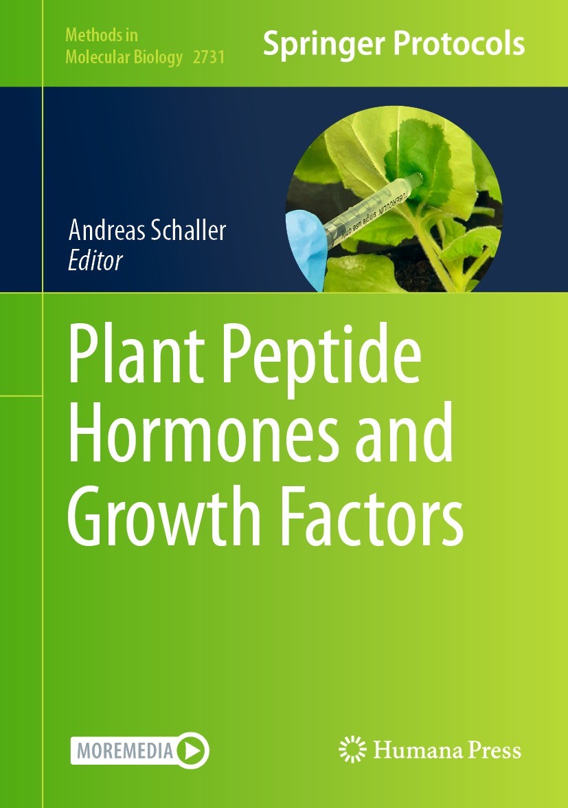 Titlebook: Plant Peptide Hormones and Growth Factors; Andreas Schaller Book 2024 The Editor(s) (if applicable) and The Author(s), under exclusive lic Titlebook: Plant Peptide Hormones and Growth Factors; Andreas Schaller Book 2024 The Editor(s) (if applicable) and The Author(s), under exclusive lic