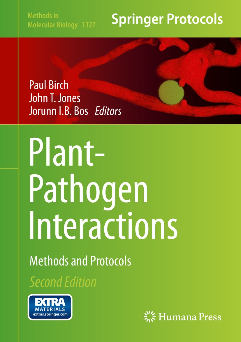 Titlebook: Plant-Pathogen Interactions; Methods and Protocol Paul Birch,John T. Jones,Jorunn I.B. Bos Book 2014Latest edition Springer Science+Busines Titlebook: Plant-Pathogen Interactions; Methods and Protocol Paul Birch,John T. Jones,Jorunn I.B. Bos Book 2014Latest edition Springer Science+Busines