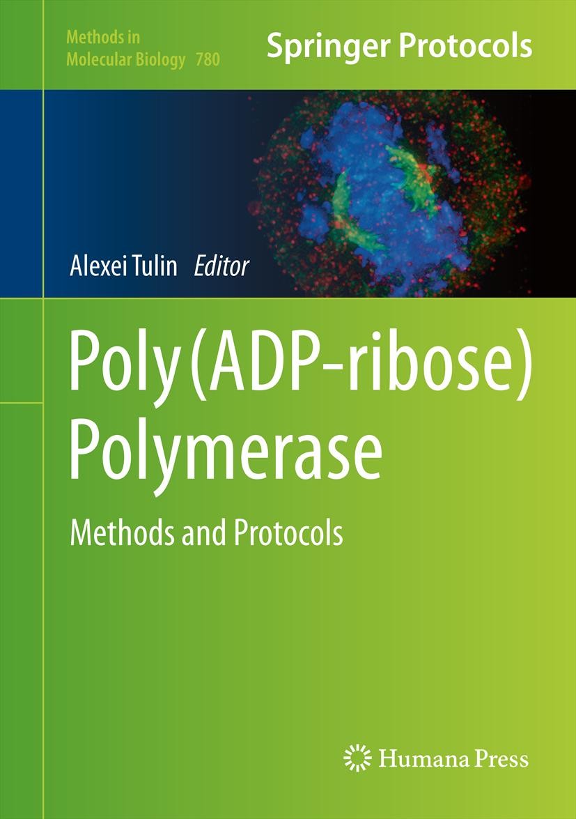 Titlebook: Poly(ADP-ribose) Polymerase; Methods and Protocol Alexei V. Tulin Book 2011 Springer Science+Business Media, LLC 2011 PARP inhibitors.PARP1 Titlebook: Poly(ADP-ribose) Polymerase; Methods and Protocol Alexei V. Tulin Book 2011 Springer Science+Business Media, LLC 2011 PARP inhibitors.PARP1