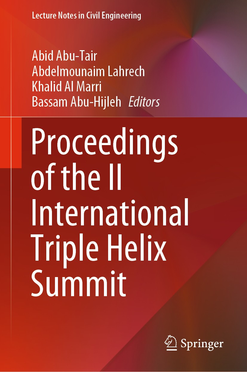 Titlebook: Proceedings of the II International Triple Helix Summit; Abid Abu-Tair,Abdelmounaim Lahrech,Bassam Abu-Hijl Conference proceedings 2020 Sp Titlebook: Proceedings of the II International Triple Helix Summit; Abid Abu-Tair,Abdelmounaim Lahrech,Bassam Abu-Hijl Conference proceedings 2020 Sp