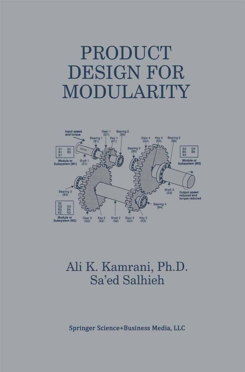Titlebook: Product Design for Modularity; Ali K. Kamrani,Sa’ed M. Salhieh Book 2000 Springer Science+Business Media New York 2000 Titlebook: Product Design for Modularity; Ali K. Kamrani,Sa’ed M. Salhieh Book 2000 Springer Science+Business Media New York 2000