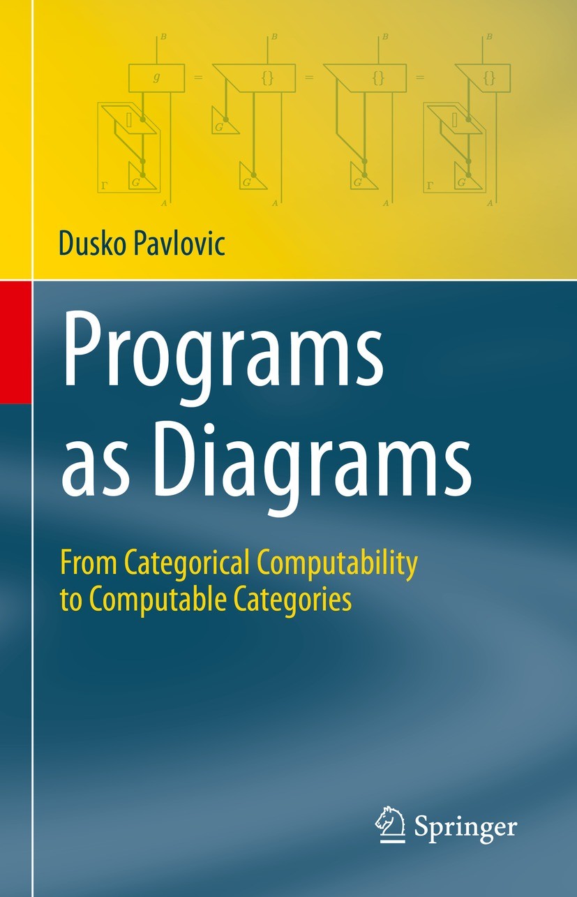 Titlebook: Programs as Diagrams; From Categorical Com Dusko Pavlovic Textbook 2023 The Editor(s) (if applicable) and The Author(s), under exclusive li Titlebook: Programs as Diagrams; From Categorical Com Dusko Pavlovic Textbook 2023 The Editor(s) (if applicable) and The Author(s), under exclusive li