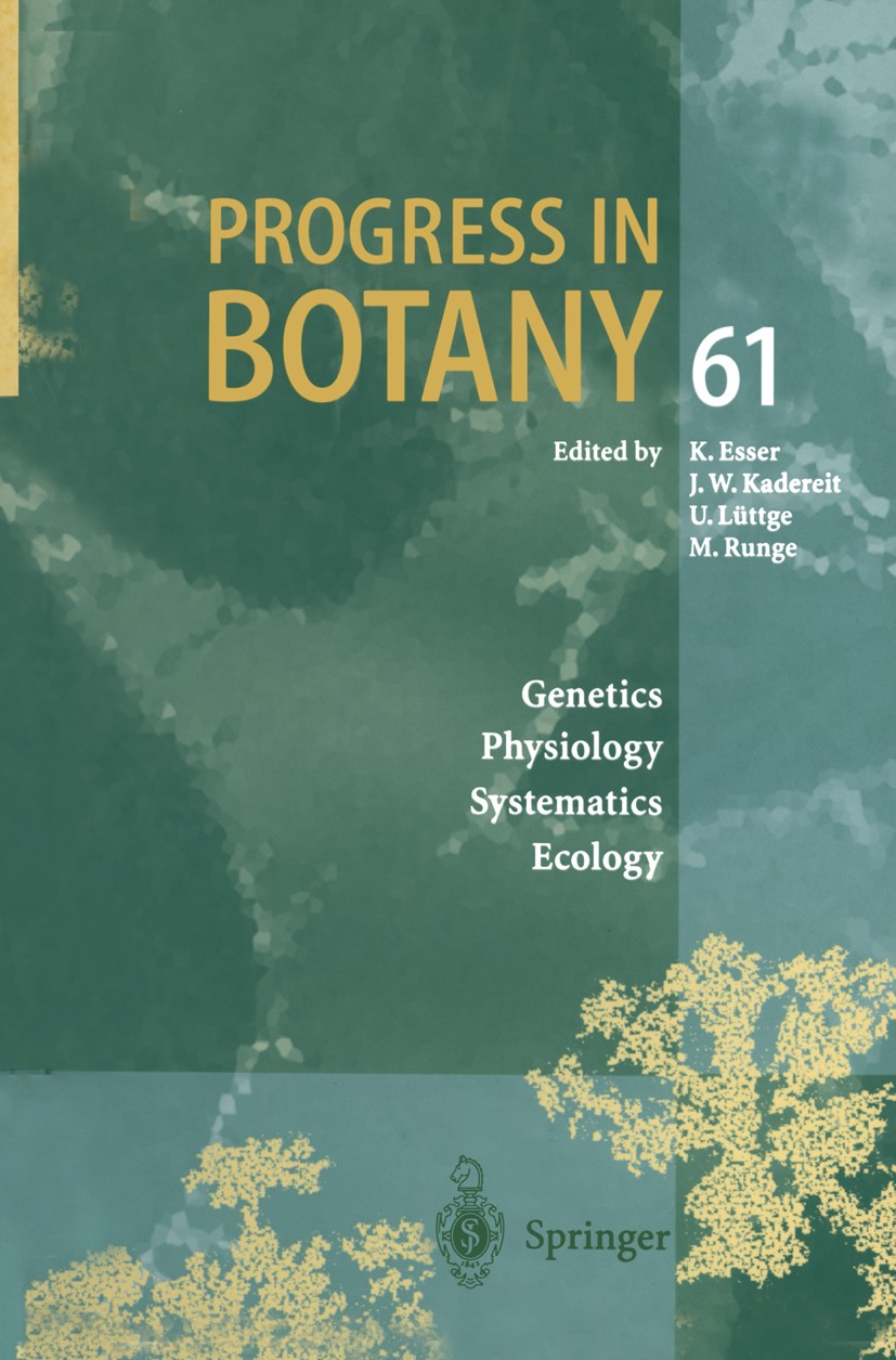 Titlebook: Progress in Botany; Genetics Physiology K. Esser,J. W. Kadereit,M. Runge Book 2000 Springer-Verlag Berlin Heidelberg 2000 Bur.Coevolution. Titlebook: Progress in Botany; Genetics Physiology K. Esser,J. W. Kadereit,M. Runge Book 2000 Springer-Verlag Berlin Heidelberg 2000 Bur.Coevolution.