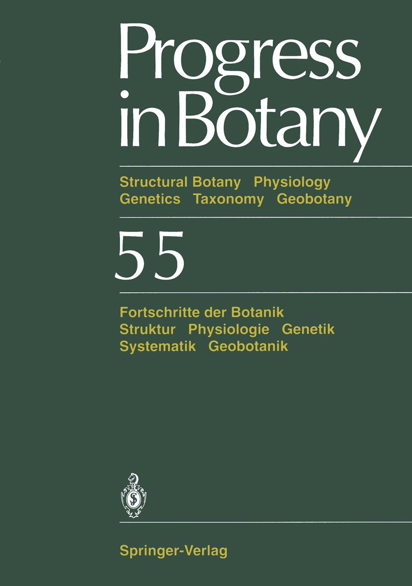 Titlebook: Progress in Botany; Structural Botany Ph H.-Dietmar Behnke,Ulrich Lüttge,Michael Runge Book 1994 Springer-Verlag Berlin Heidelberg 1994 Bot Titlebook: Progress in Botany; Structural Botany Ph H.-Dietmar Behnke,Ulrich Lüttge,Michael Runge Book 1994 Springer-Verlag Berlin Heidelberg 1994 Bot