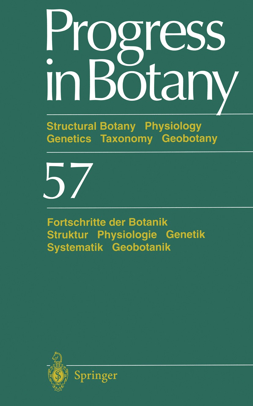 Titlebook: Progress in Botany / Fortschritte der Botanik; Structural Botany Ph H.-Dietmar Behnke,Ulrich Lüttge,Michael Runge Book 1996 Springer-Verlag Titlebook: Progress in Botany / Fortschritte der Botanik; Structural Botany Ph H.-Dietmar Behnke,Ulrich Lüttge,Michael Runge Book 1996 Springer-Verlag