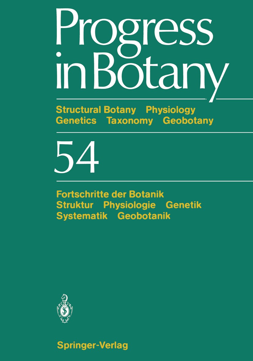 Titlebook: Progress in Botany / Fortschritte der Botanik; Structural Botany Ph H.-Dietmar Behnke,Ulrich Lüttge,Michael Runge Book 1993 Springer-Verlag Titlebook: Progress in Botany / Fortschritte der Botanik; Structural Botany Ph H.-Dietmar Behnke,Ulrich Lüttge,Michael Runge Book 1993 Springer-Verlag