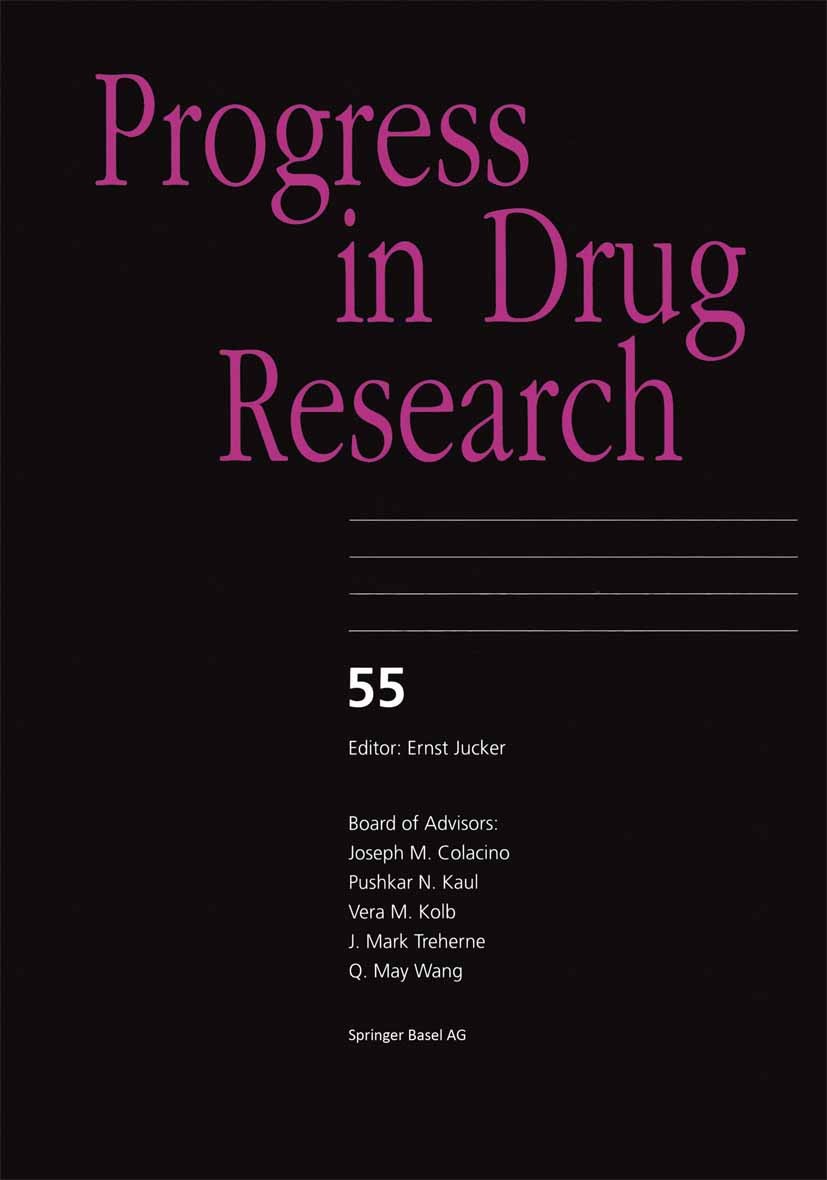Titlebook: Progress in Drug Research; Ernst Jucker Book 2000 Springer Basel AG 2000 Androgen.Drogen.cancer.cell.chemistry.drug discovery.drug researc Titlebook: Progress in Drug Research; Ernst Jucker Book 2000 Springer Basel AG 2000 Androgen.Drogen.cancer.cell.chemistry.drug discovery.drug researc