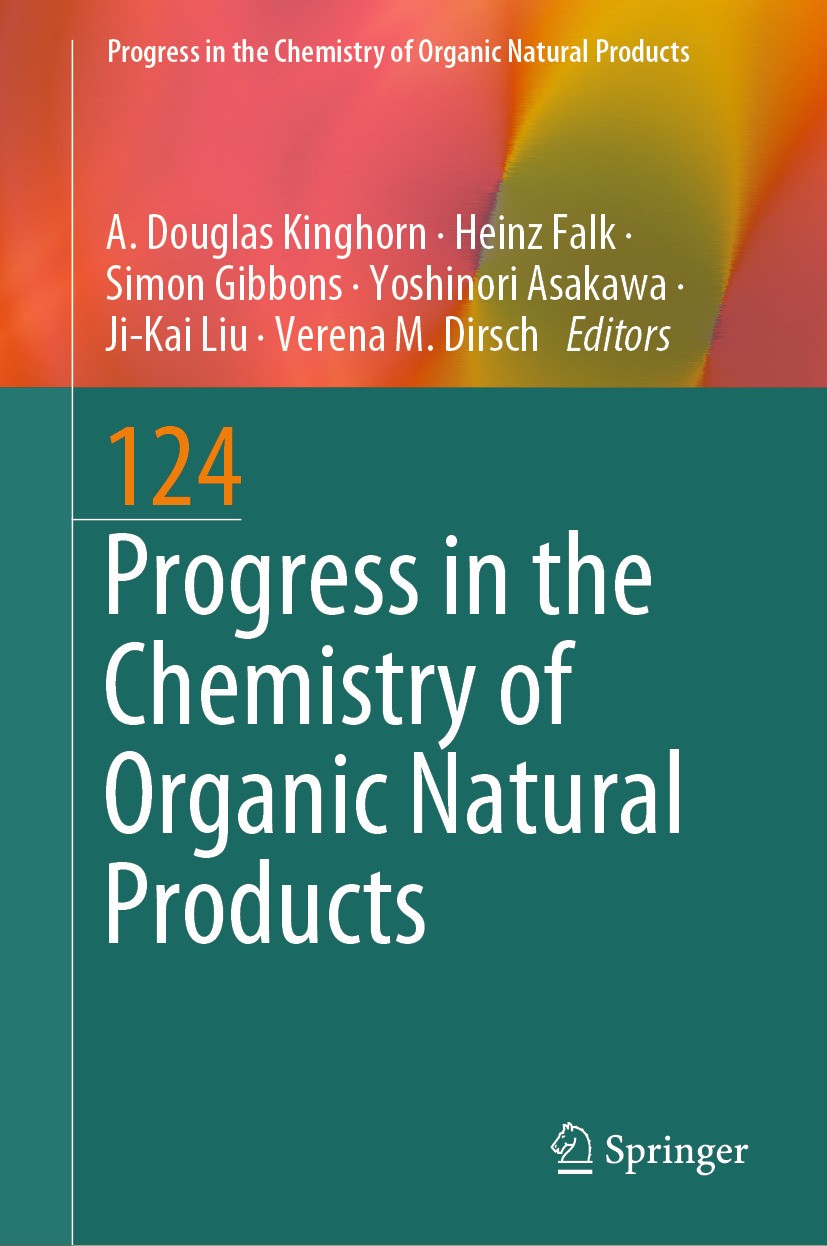 Titlebook: Progress in the Chemistry of Organic Natural Products 124; A. Douglas Kinghorn,Heinz Falk,Verena M. Dirsch Book 2024 The Editor(s) (if app Titlebook: Progress in the Chemistry of Organic Natural Products 124; A. Douglas Kinghorn,Heinz Falk,Verena M. Dirsch Book 2024 The Editor(s) (if app