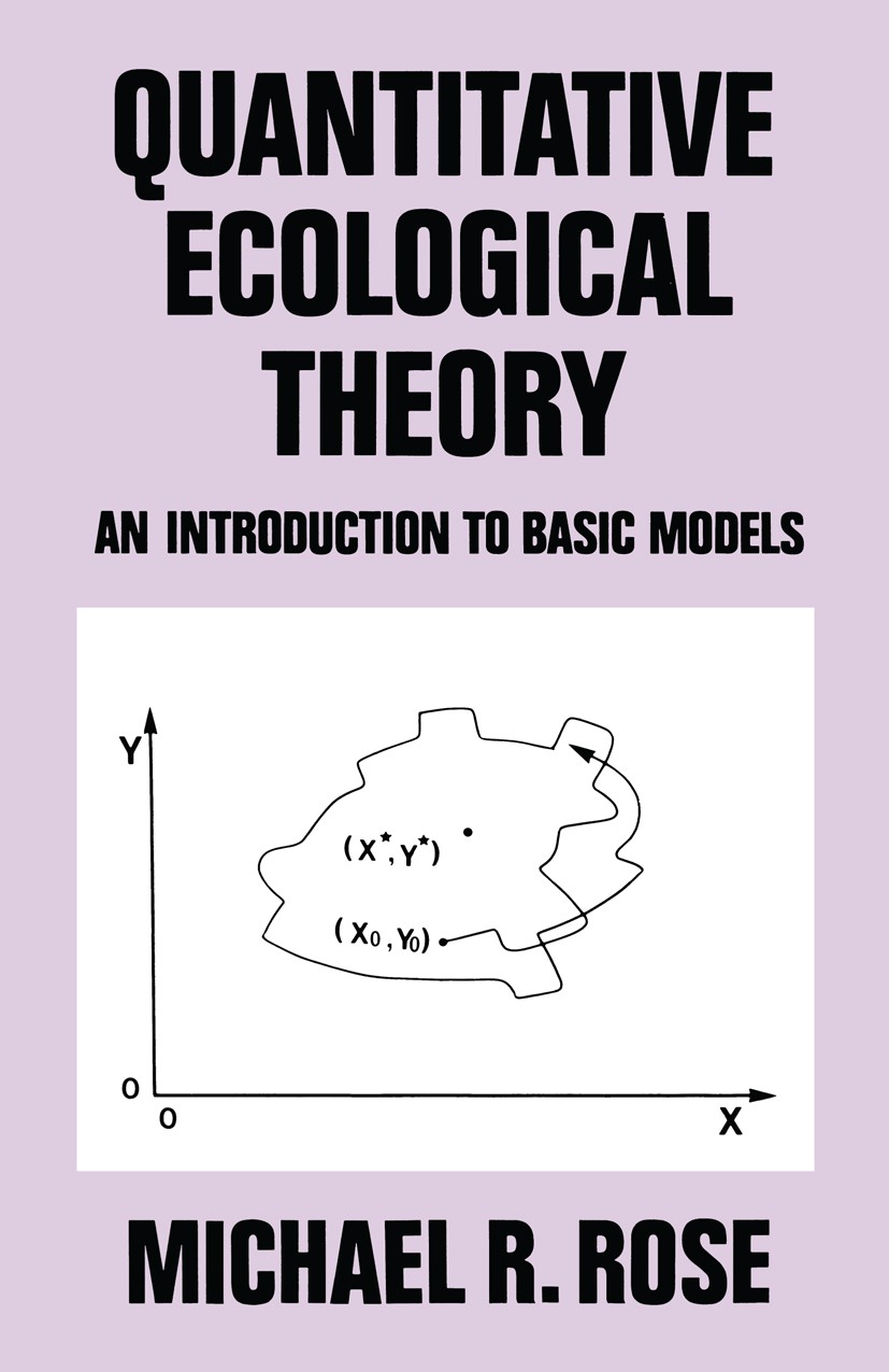 Titlebook: Quantitative Ecological Theory; An Introduction to B Michael R. Rose Book 1987 Michael R. Rose 1987 complexity.ecology.ecosystem.ecosystem Titlebook: Quantitative Ecological Theory; An Introduction to B Michael R. Rose Book 1987 Michael R. Rose 1987 complexity.ecology.ecosystem.ecosystem