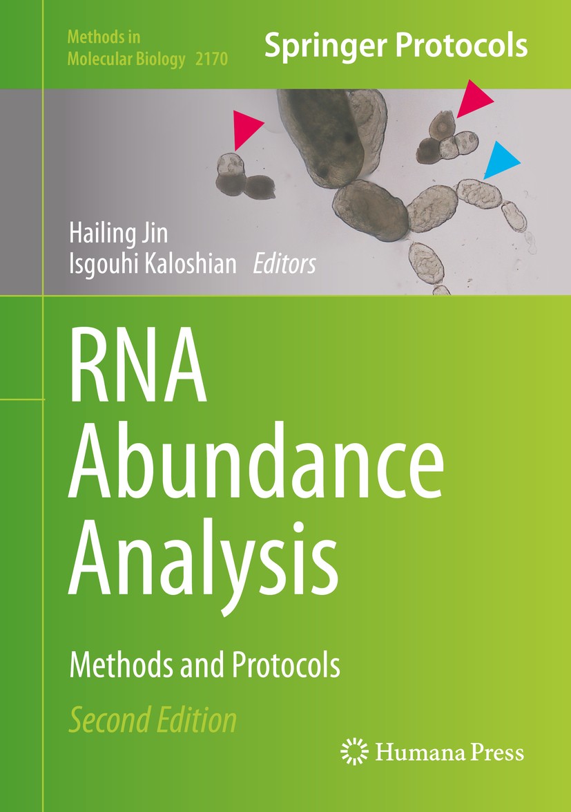 Titlebook: RNA Abundance Analysis; Methods and Protocol Hailing Jin,Isgouhi Kaloshian Book 2021Latest edition Springer Science+Business Media, LLC, pa Titlebook: RNA Abundance Analysis; Methods and Protocol Hailing Jin,Isgouhi Kaloshian Book 2021Latest edition Springer Science+Business Media, LLC, pa