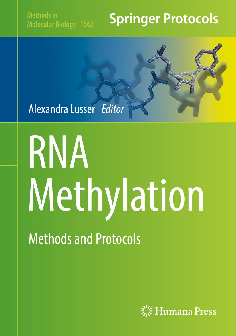 Titlebook: RNA Methylation; Methods and Protocol Alexandra Lusser Book 2017 Springer Science+Business Media LLC 2017 posttranscriptional base modifica Titlebook: RNA Methylation; Methods and Protocol Alexandra Lusser Book 2017 Springer Science+Business Media LLC 2017 posttranscriptional base modifica