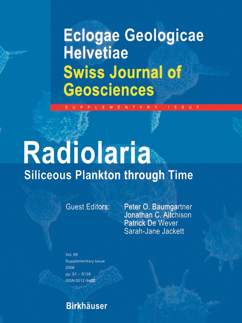Titlebook: Radiolaria; Siliceous Plankton t Peter O. Baumgartner,Jonathan C. Aitchison,Sarah-J Conference proceedings 2007 Birkhäuser Basel 2007 Cambr Titlebook: Radiolaria; Siliceous Plankton t Peter O. Baumgartner,Jonathan C. Aitchison,Sarah-J Conference proceedings 2007 Birkhäuser Basel 2007 Cambr