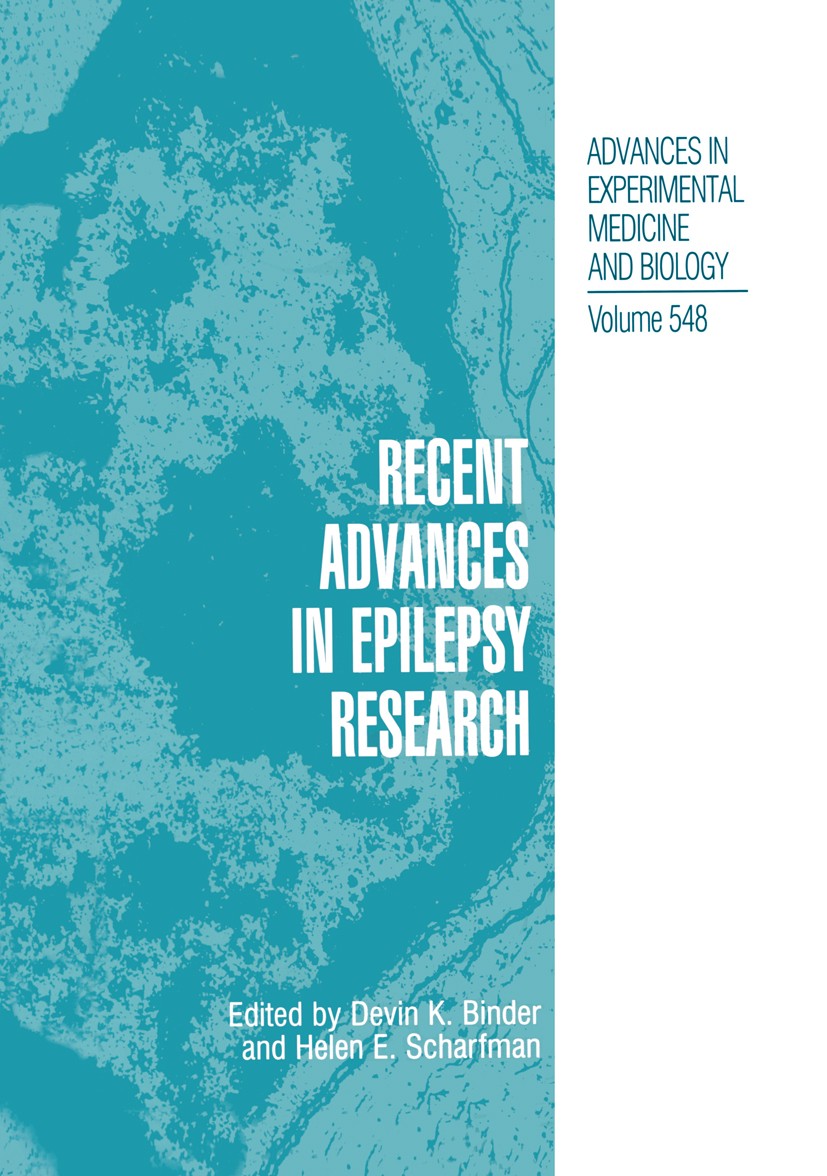 Titlebook: Recent Advances in Epilepsy Research; Devin K. Binder,Helen E. Scharfman Book 2004 The Editor(s) (if applicable) and The Author(s), under Titlebook: Recent Advances in Epilepsy Research; Devin K. Binder,Helen E. Scharfman Book 2004 The Editor(s) (if applicable) and The Author(s), under