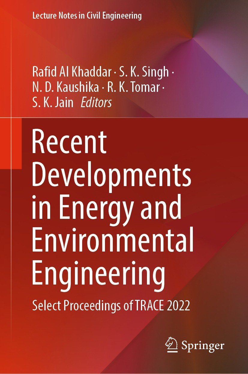 Titlebook: Recent Developments in Energy and Environmental Engineering; Select Proceedings o Rafid Al Khaddar,S. K. Singh,S. K. Jain Conference procee Titlebook: Recent Developments in Energy and Environmental Engineering; Select Proceedings o Rafid Al Khaddar,S. K. Singh,S. K. Jain Conference procee