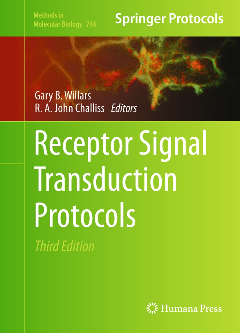 Titlebook: Receptor Signal Transduction Protocols; Third Edition Gary B. Willars,R.A. John Challiss Book 2011Latest edition Springer Science+Business Titlebook: Receptor Signal Transduction Protocols; Third Edition Gary B. Willars,R.A. John Challiss Book 2011Latest edition Springer Science+Business