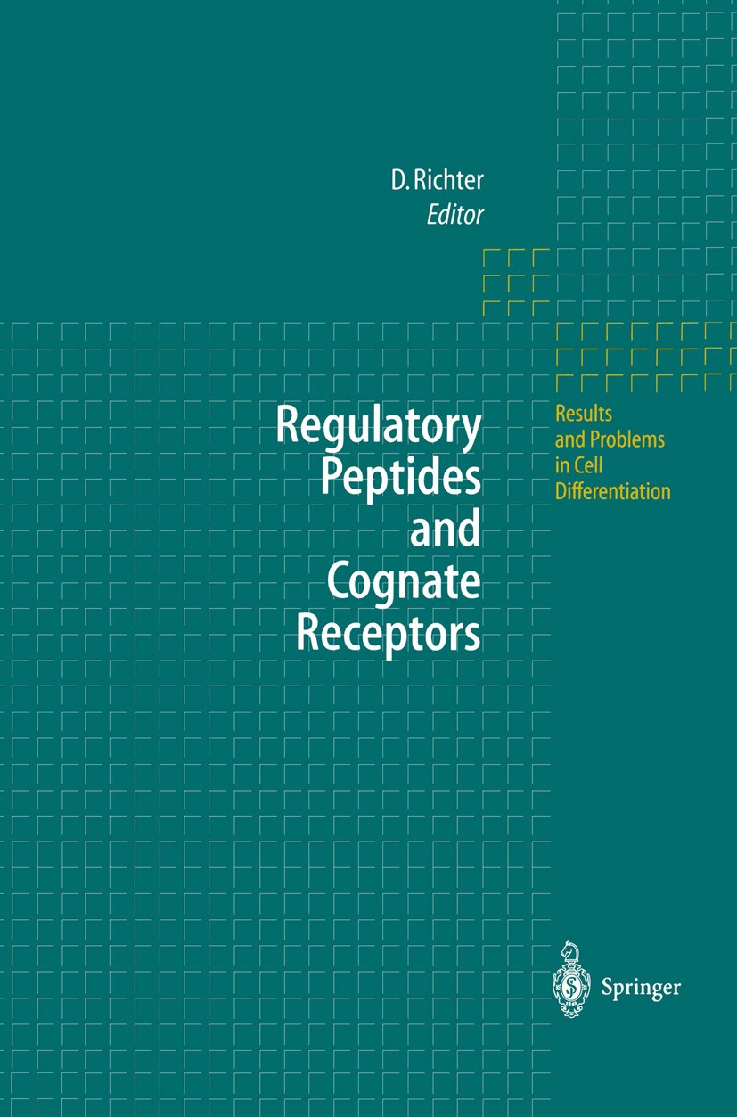 Titlebook: Regulatory Peptides and Cognate Receptors; Dietmar Richter Book 1999 Springer-Verlag Berlin Heidelberg 1999 Alanin.G Proteine.G Proteins.N Titlebook: Regulatory Peptides and Cognate Receptors; Dietmar Richter Book 1999 Springer-Verlag Berlin Heidelberg 1999 Alanin.G Proteine.G Proteins.N