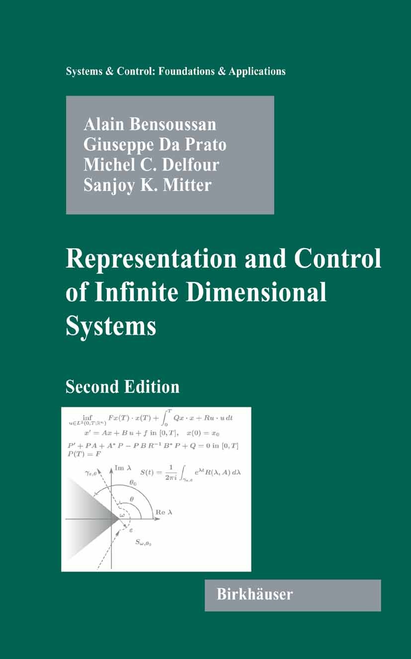 Titlebook: Representation and Control of Infinite Dimensional Systems; Alain Bensoussan,Giuseppe Prato,Sanjoy K. Mitter Book 2007Latest edition Birkh Titlebook: Representation and Control of Infinite Dimensional Systems; Alain Bensoussan,Giuseppe Prato,Sanjoy K. Mitter Book 2007Latest edition Birkh