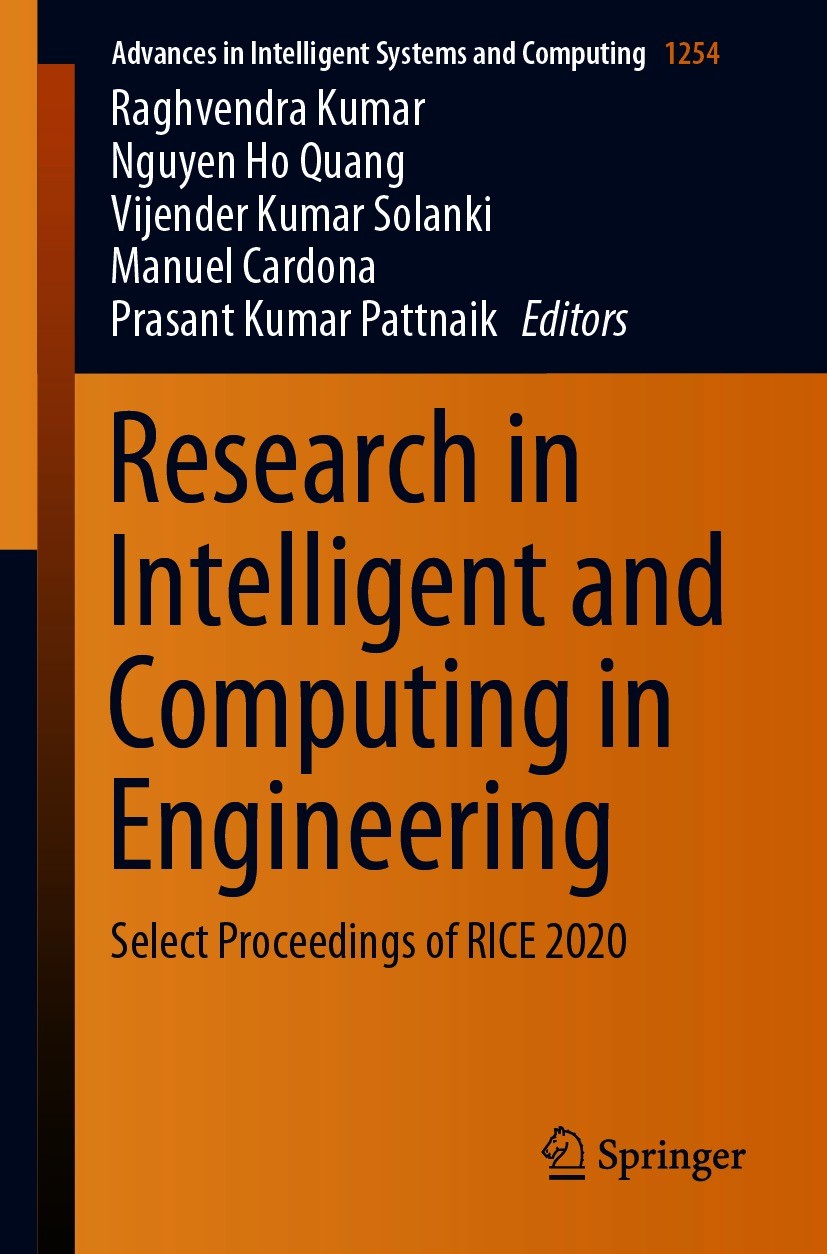 Titlebook: Research in Intelligent and Computing in Engineering; Select Proceedings o Raghvendra Kumar,Nguyen Ho Quang,Prasant Kumar Pat Conference pr Titlebook: Research in Intelligent and Computing in Engineering; Select Proceedings o Raghvendra Kumar,Nguyen Ho Quang,Prasant Kumar Pat Conference pr