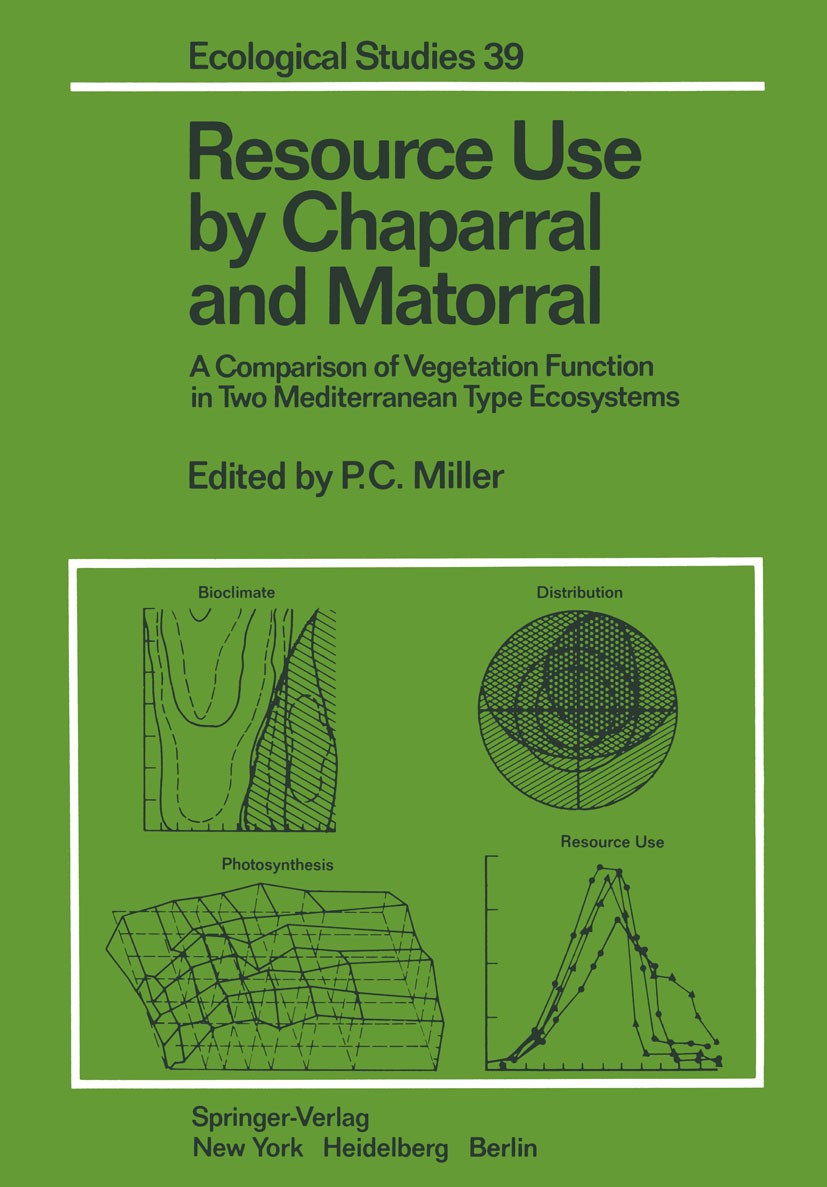 Titlebook: Resource Use by Chaparral and Matorral; A Comparison of Vege P. C. Miller (Professor of Biology) Book 1981 Springer-Verlag New York, Inc. 1 Titlebook: Resource Use by Chaparral and Matorral; A Comparison of Vege P. C. Miller (Professor of Biology) Book 1981 Springer-Verlag New York, Inc. 1