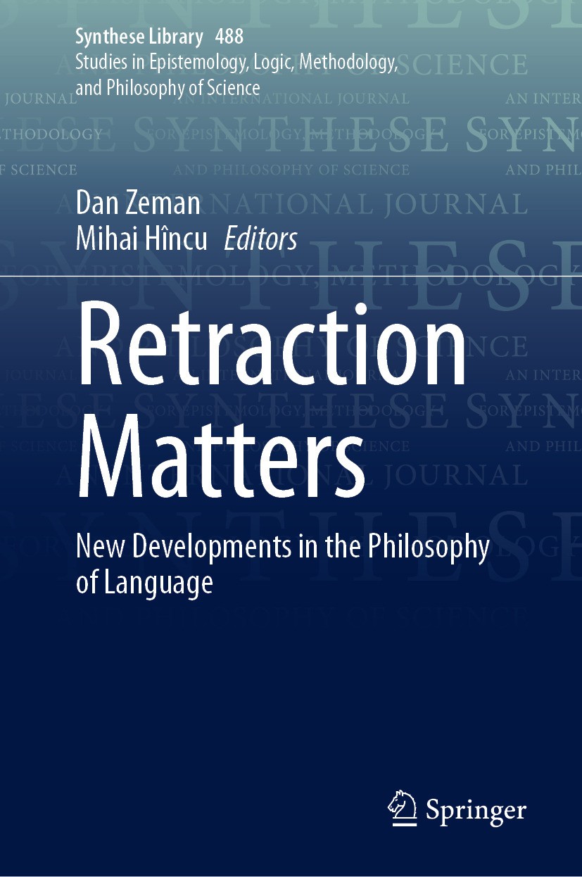 Titlebook: Retraction Matters; New Developments in Dan Zeman,Mihai Hîncu Book 2024 The Editor(s) (if applicable) and The Author(s), under exclusive l Titlebook: Retraction Matters; New Developments in Dan Zeman,Mihai Hîncu Book 2024 The Editor(s) (if applicable) and The Author(s), under exclusive l