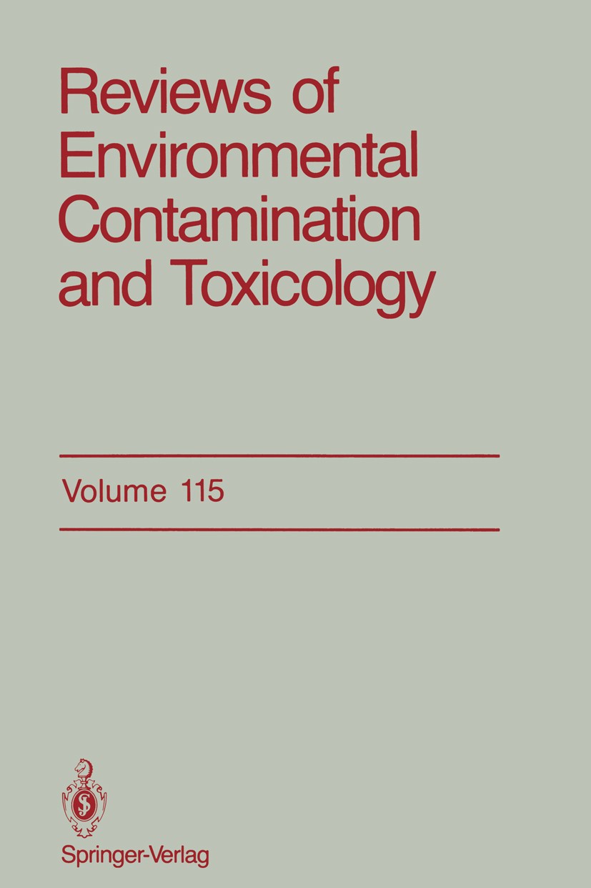 Titlebook: Reviews of Environmental Contamination and Toxicology; Continuation of Resi George W. Ware Book 1990 Springer-Verlag New York Inc. 1990 Rev Titlebook: Reviews of Environmental Contamination and Toxicology; Continuation of Resi George W. Ware Book 1990 Springer-Verlag New York Inc. 1990 Rev
