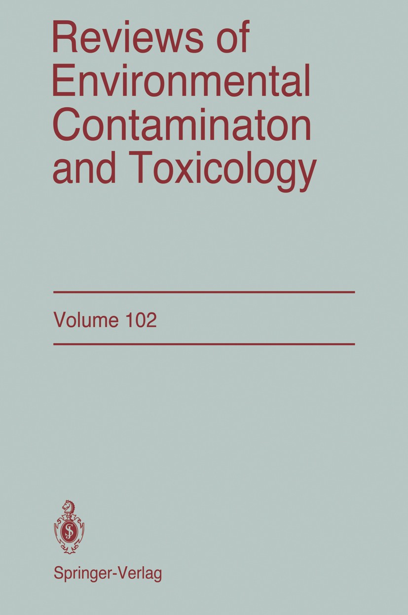 Titlebook: Reviews of Environmental Contamination and Toxicology; Continuation of Resi George W. Ware Book 1988 Springer-Verlag New York Inc. 1988 Rev Titlebook: Reviews of Environmental Contamination and Toxicology; Continuation of Resi George W. Ware Book 1988 Springer-Verlag New York Inc. 1988 Rev