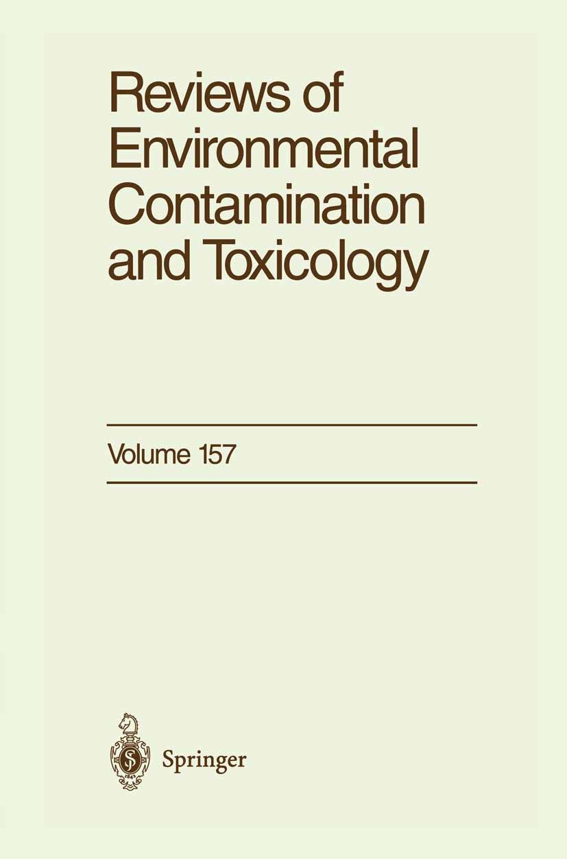 Titlebook: Reviews of Environmental Contamination and Toxicology; Continuation of Resi George W. Ware Book 1998 Springer Science+Business Media New Yo Titlebook: Reviews of Environmental Contamination and Toxicology; Continuation of Resi George W. Ware Book 1998 Springer Science+Business Media New Yo