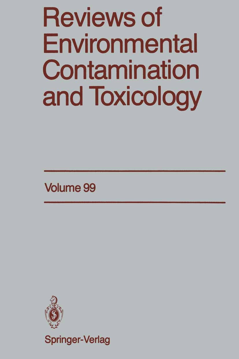 Titlebook: Reviews of Environmental Contamination and Toxicology; Continuation of Resi George W. Ware Book 1987 Springer-Verlag New York Inc. 1987 can Titlebook: Reviews of Environmental Contamination and Toxicology; Continuation of Resi George W. Ware Book 1987 Springer-Verlag New York Inc. 1987 can