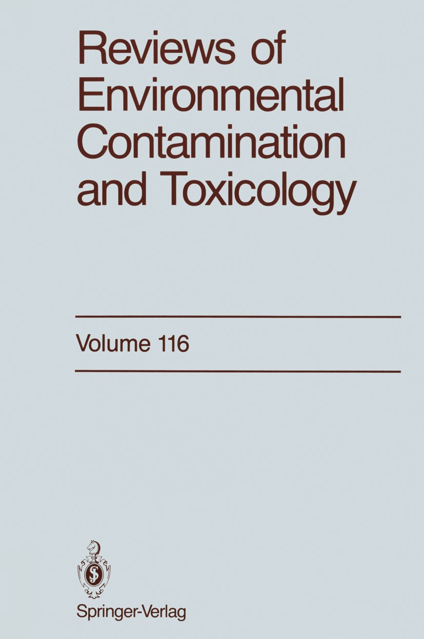 Titlebook: Reviews of Environmental Contamination and Toxicology; Continuation of Resi George W. Ware (Editor Reviews of Environmental Co Book 1990 Sp Titlebook: Reviews of Environmental Contamination and Toxicology; Continuation of Resi George W. Ware (Editor Reviews of Environmental Co Book 1990 Sp