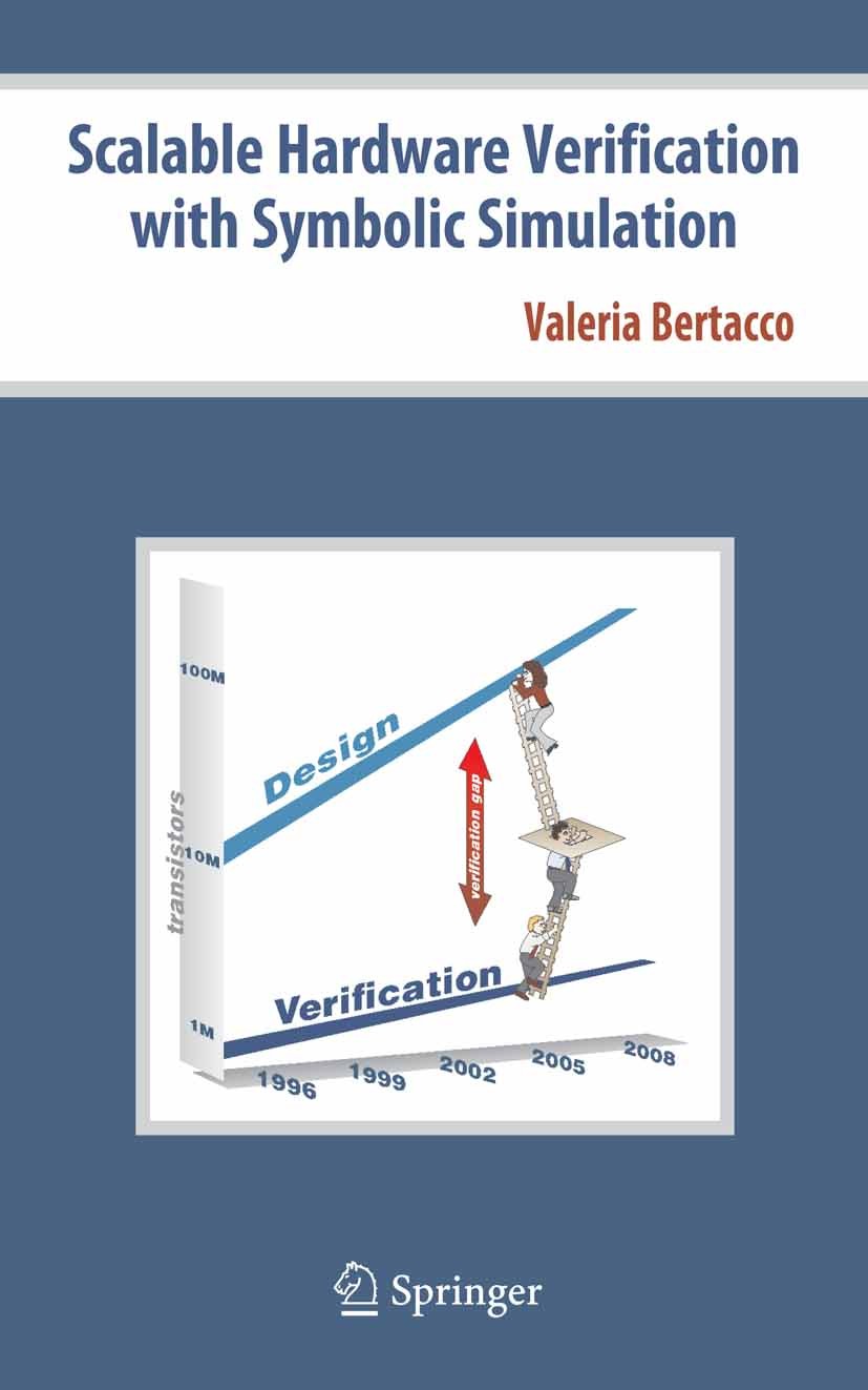 Titlebook: Scalable Hardware Verification with Symbolic Simulation; Valeria Bertacco Book 2006 Springer-Verlag US 2006 CAD.Hardware.algorithms.automa Titlebook: Scalable Hardware Verification with Symbolic Simulation; Valeria Bertacco Book 2006 Springer-Verlag US 2006 CAD.Hardware.algorithms.automa