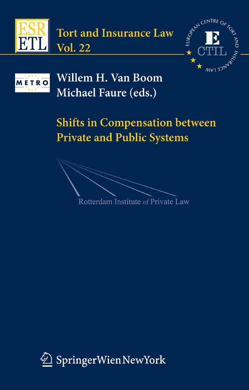 Titlebook: Shifts in Compensation between Private and Public Systems; Willem H. Boom,Michael Faure Book 2007Latest edition Springer-Verlag Vienna 200 Titlebook: Shifts in Compensation between Private and Public Systems; Willem H. Boom,Michael Faure Book 2007Latest edition Springer-Verlag Vienna 200