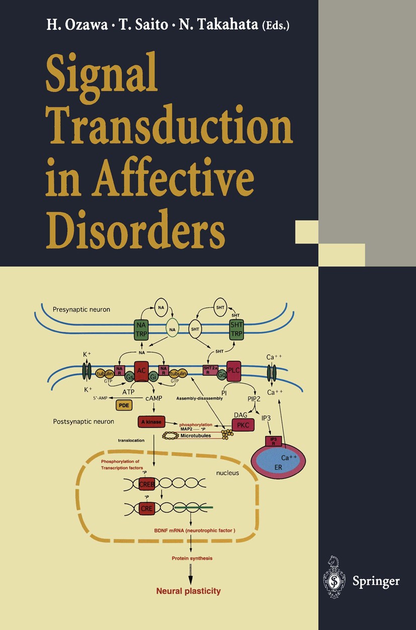 Titlebook: Signal Transduction in Affective Disorders; Hiroki Ozawa (Instructor),Toshikazu Saito (Profess Conference proceedings 1998 Springer-Verlag Titlebook: Signal Transduction in Affective Disorders; Hiroki Ozawa (Instructor),Toshikazu Saito (Profess Conference proceedings 1998 Springer-Verlag