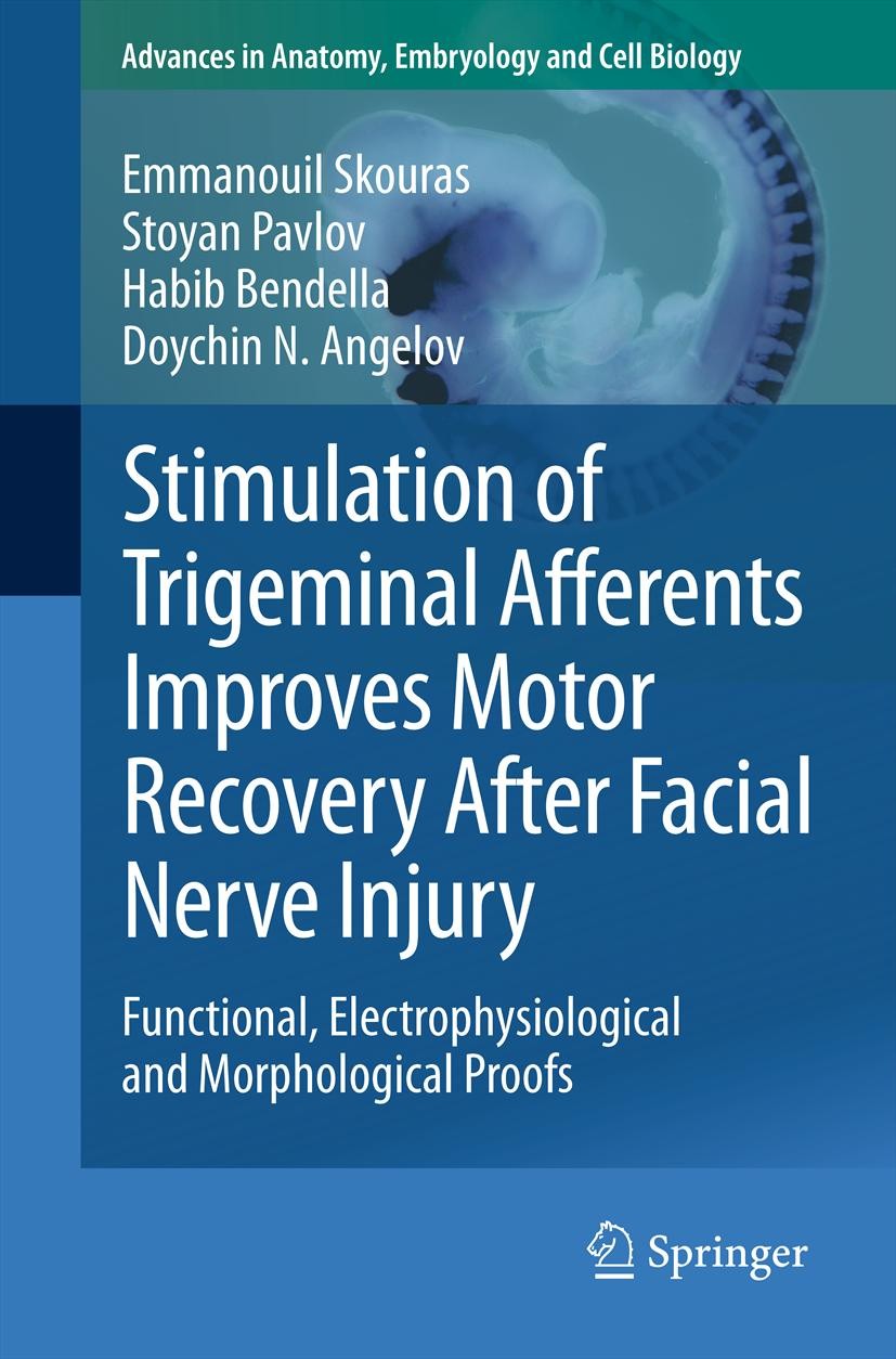 Titlebook: Stimulation of Trigeminal Afferents Improves Motor Recovery After Facial Nerve Injury; Functional, Electrop Emmanouil Skouras,Stoyan Pavlov Titlebook: Stimulation of Trigeminal Afferents Improves Motor Recovery After Facial Nerve Injury; Functional, Electrop Emmanouil Skouras,Stoyan Pavlov