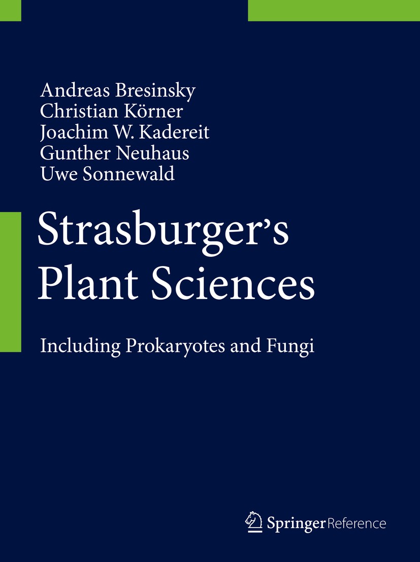 Titlebook: Strasburger‘s Plant Sciences; Including Prokaryote Andreas Bresinsky,Christian Körner,Uwe Sonnewald Reference work 2013 Springer-Verlag Ber Titlebook: Strasburger‘s Plant Sciences; Including Prokaryote Andreas Bresinsky,Christian Körner,Uwe Sonnewald Reference work 2013 Springer-Verlag Ber