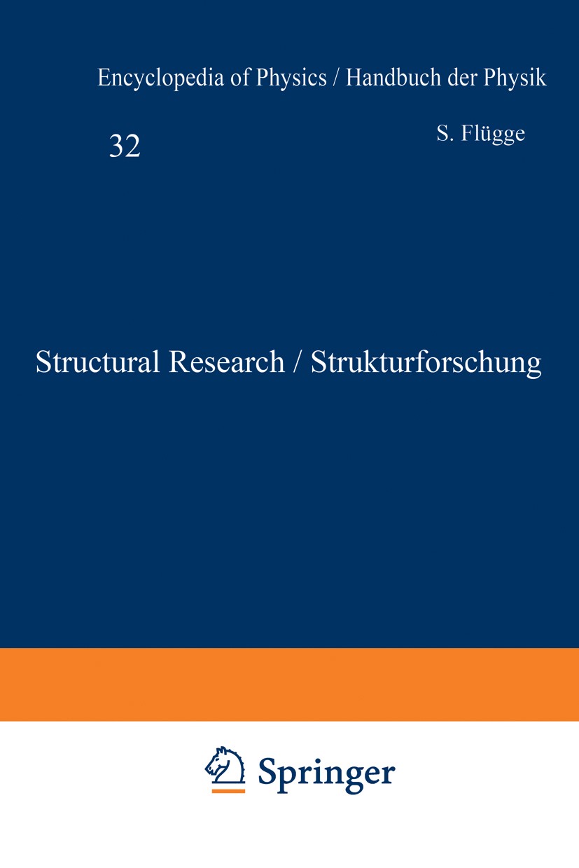 Titlebook: Structural Research / Strukturforschung; A. Guinier,G. Eller,G. R. Ringo Book 1957 Springer-Verlag Berlin Heidelberg 1957 Korpuskel.Wellen Titlebook: Structural Research / Strukturforschung; A. Guinier,G. Eller,G. R. Ringo Book 1957 Springer-Verlag Berlin Heidelberg 1957 Korpuskel.Wellen