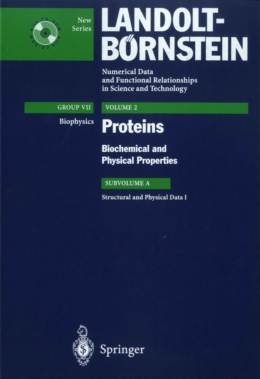 Titlebook: Biochemical and Physical Properties; Structural and Physi H. J. Hinz Book 2003Latest edition Springer-Verlag Berlin Heidelberg 2003 Amino a Titlebook: Biochemical and Physical Properties; Structural and Physi H. J. Hinz Book 2003Latest edition Springer-Verlag Berlin Heidelberg 2003 Amino a