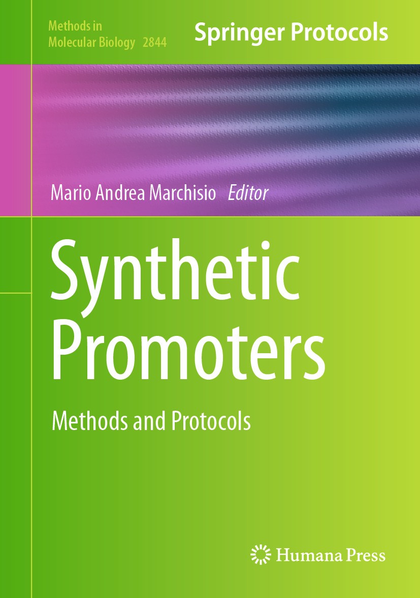 Titlebook: Synthetic Promoters; Methods and Protocol Mario Andrea Marchisio Book 2024 The Editor(s) (if applicable) and The Author(s), under exclusive Titlebook: Synthetic Promoters; Methods and Protocol Mario Andrea Marchisio Book 2024 The Editor(s) (if applicable) and The Author(s), under exclusive