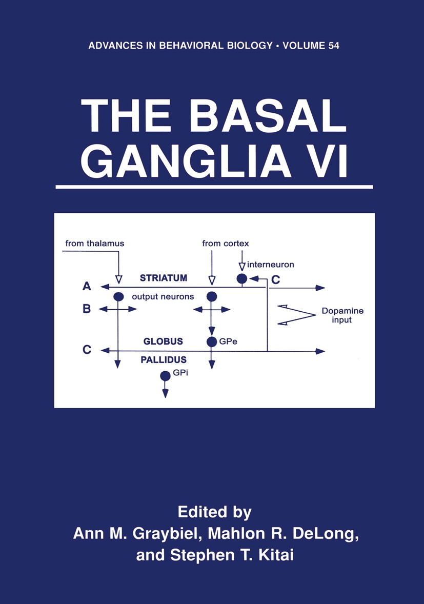 Titlebook: The Basal Ganglia VI; Ann M. Graybiel,Mahlon R. Delong,Stephen T. Kitai Book 2003 Springer Science+Business Media New York 2003 Neuroscien Titlebook: The Basal Ganglia VI; Ann M. Graybiel,Mahlon R. Delong,Stephen T. Kitai Book 2003 Springer Science+Business Media New York 2003 Neuroscien