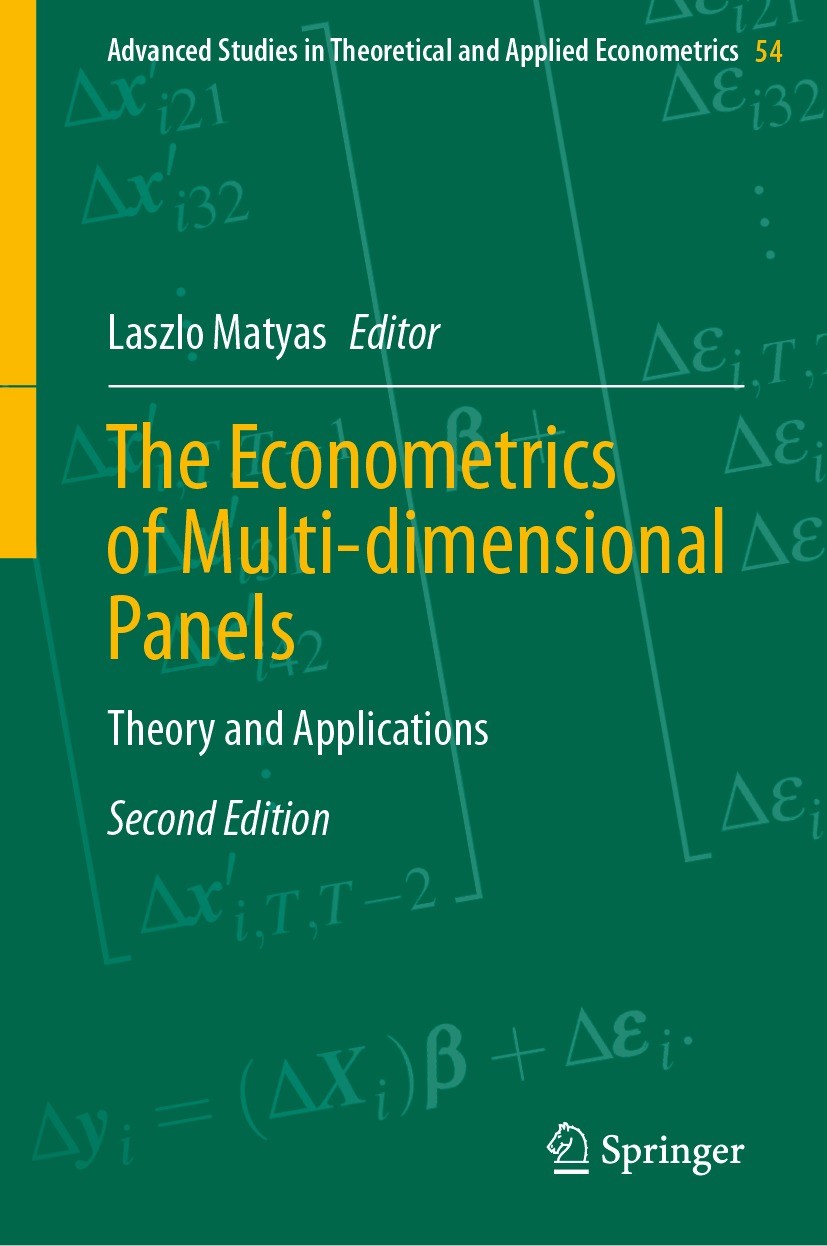 Titlebook: The Econometrics of Multi-dimensional Panels; Theory and Applicati Laszlo Matyas Textbook 2024Latest edition The Editor(s) (if applicable) Titlebook: The Econometrics of Multi-dimensional Panels; Theory and Applicati Laszlo Matyas Textbook 2024Latest edition The Editor(s) (if applicable)